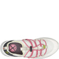 White - Side - Hush Puppies Womens-Ladies Spark Trainers