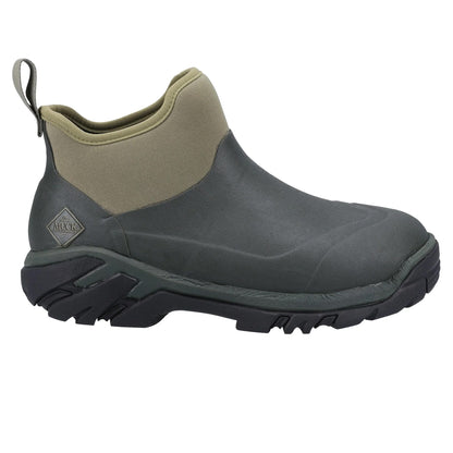 Moss Green - Back - Muck Boots Mens Woody Sport Ankle Boots