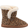 Leopard - Lifestyle - Hush Puppies Girls Ashlynn Leopard Print Suede Slippers