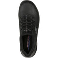 Black - Back - Skechers Womens-Ladies Summits Oh So Smooth Trainers