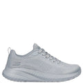 Light Grey - Back - Skechers Womens-Ladies Bob Squad Chaos Face Off Trainers