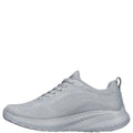 Light Grey - Side - Skechers Womens-Ladies Bob Squad Chaos Face Off Trainers