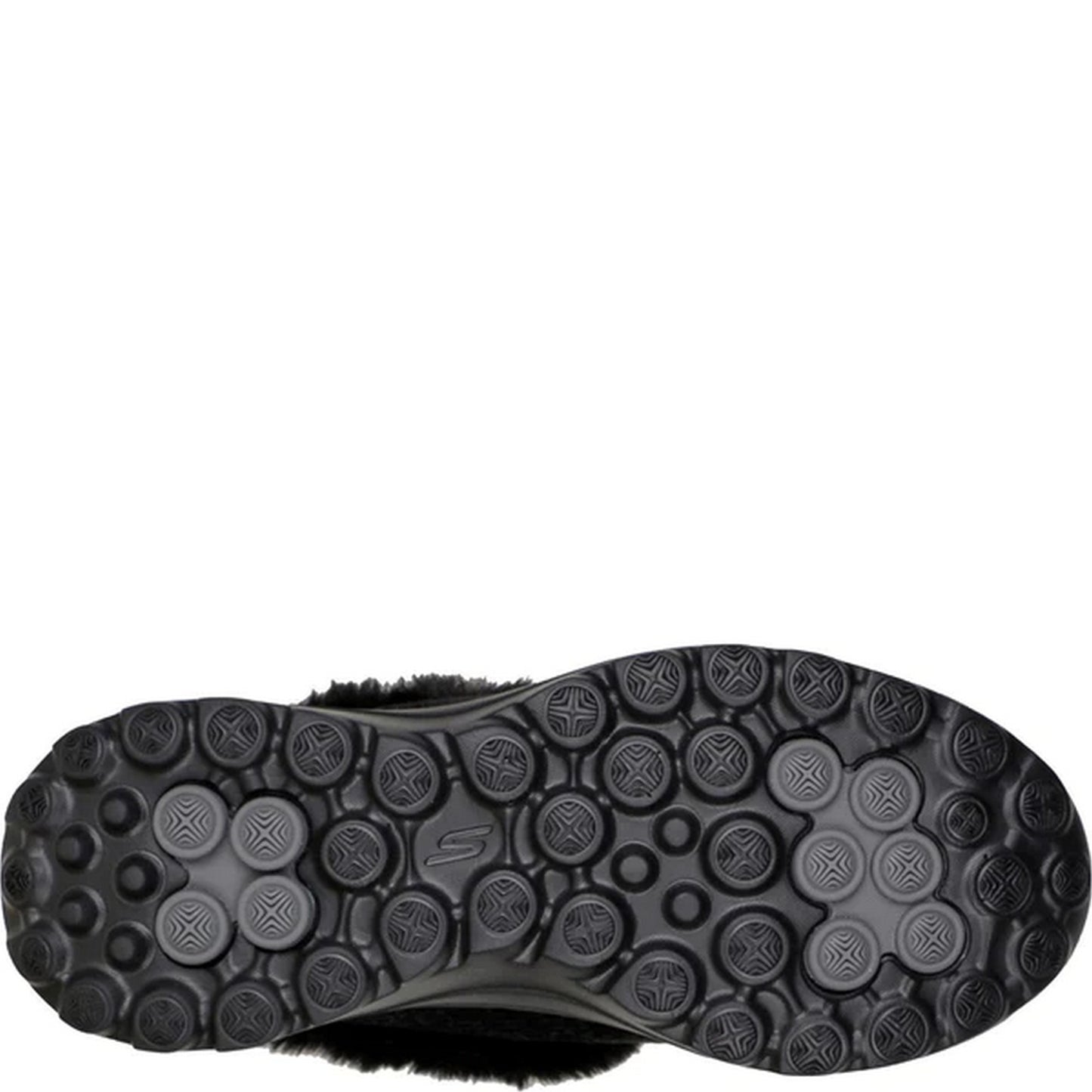 Black - Pack Shot - Skechers Womens-Ladies Go Walk Lounge Slippers