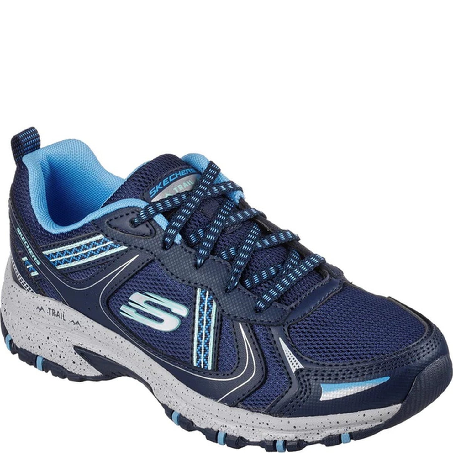 Navy-Blue - Front - Skechers Womens-Ladies Hillcrest Vast Adventure Leather Trainers