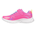 Pink-Purple - Back - Skechers Girls Wavy Lites Eureka Shine Trainers