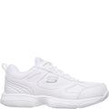 White - Lifestyle - Skechers Womens-Ladies Dighton-Bricelyn SR Leather Relaxed Fit Safety Shoes