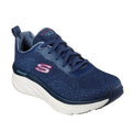 Navy - Front - Skechers Womens-Ladies D´Lux Walker Daily Beauty Trainers