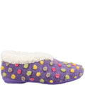 Purple - Front - Fleet & Foster Womens-Ladies Snowberry Slippers