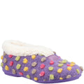 Purple - Lifestyle - Fleet & Foster Womens-Ladies Snowberry Slippers