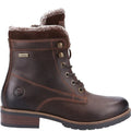 Brown - Side - Cotswold Womens-Ladies Daylesford Leather Ankle Boots