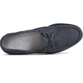 Navy - Pack Shot - Sperry Mens Gold Cup Authentic Original Nubuck Boat Shoes