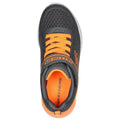 Charcoal-Orange - Lifestyle - Skechers Boys Microspec Max Torvix Trainers