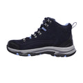 Navy-Grey - Side - Skechers Womens-Ladies Trego-Alpine Suede Relaxed Fit Walking Boots
