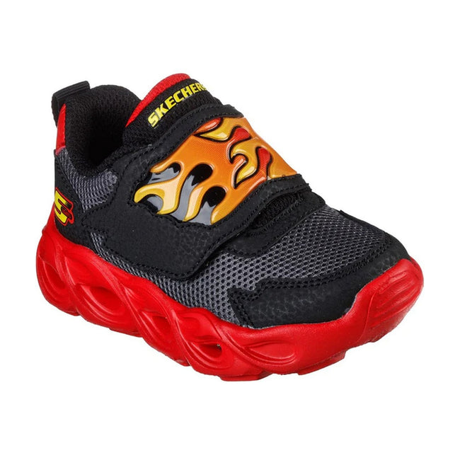 Skechers slippers kids red deals