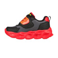 Black-Red - Side - Skechers Boys Thermo-Flash Flame Flow Trainers