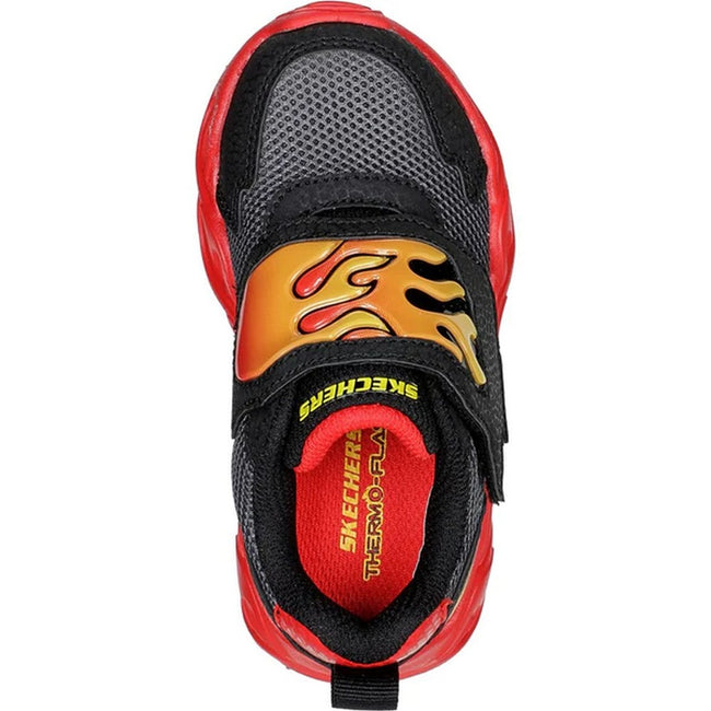 Skechers Boys Thermo Flash Flame Flow Trainers Discounts on