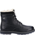 Black - Side - Cotswold Mens Bishop Leather Boots