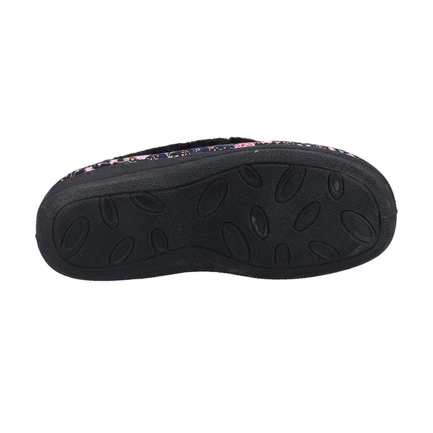 Navy - Lifestyle - Fleet & Foster Womens-Ladies Goldfinch Floral Slippers