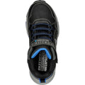 Black-Royal Blue - Lifestyle - Skechers Boys Drollix Ankle Boots