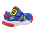 Blue-Multicoloured - Lifestyle - Skechers Boys Mighty Toes Lil Tread Trainers