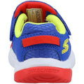 Blue-Multicoloured - Close up - Skechers Boys Mighty Toes Lil Tread Trainers