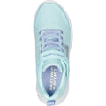 Aqua Blue - Lifestyle - Skechers Girls Wavy Lites Blissfully Free Trainers
