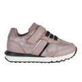 Rose Smoke - Side - Geox Girls Fastics Trainers