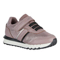 Rose Smoke - Front - Geox Girls Fastics Trainers