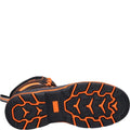 Black-Orange - Lifestyle - Amblers Unisex Adult Radiant Nubuck High Rise Safety Boots