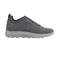 Anthracite - Back - Geox Womens-Ladies Spherica Trainers