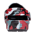 Black-Red - Back - Crocs Childrens-Kids Camo Clogs