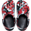 Black-Red - Lifestyle - Crocs Childrens-Kids Camo Clogs