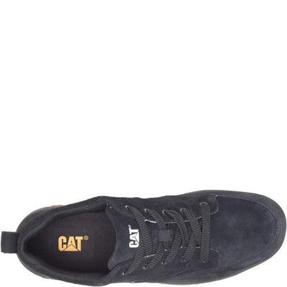 Black - Pack Shot - CAT Lifestyle Mens Decade Leather Trainers