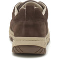 Brown - Back - CAT Lifestyle Mens Decade Leather Trainers