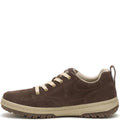 Brown - Side - CAT Lifestyle Mens Decade Leather Trainers
