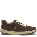 Brown - Lifestyle - CAT Lifestyle Mens Decade Leather Trainers