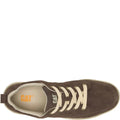 Brown - Pack Shot - CAT Lifestyle Mens Decade Leather Trainers
