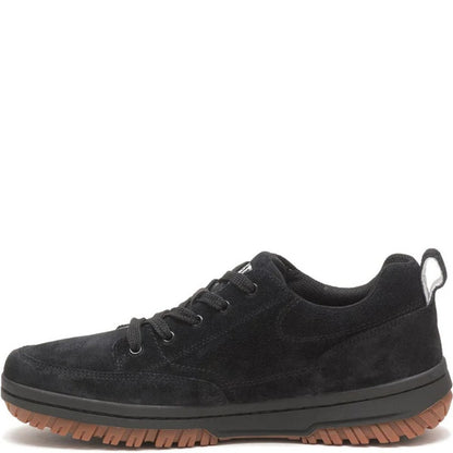Black - Side - CAT Lifestyle Mens Decade Leather Trainers