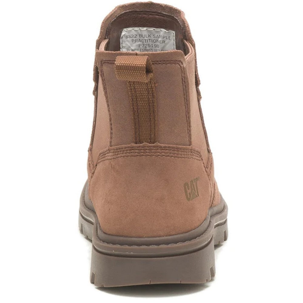 Dachshund - Back - CAT Lifestyle Mens Practitioner Suede Ankle Boots