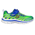 Lime-Blue - Back - Skechers Boys Nitrate Zulvox Trainers