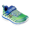 Lime-Blue - Front - Skechers Boys Nitrate Zulvox Trainers