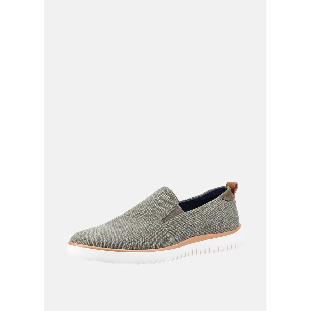 Scarpe Hush Puppies Danny Slip On Uomo &ndash; Tela Leggera, Varie Misure EU/UK/US &ndash; Nuove