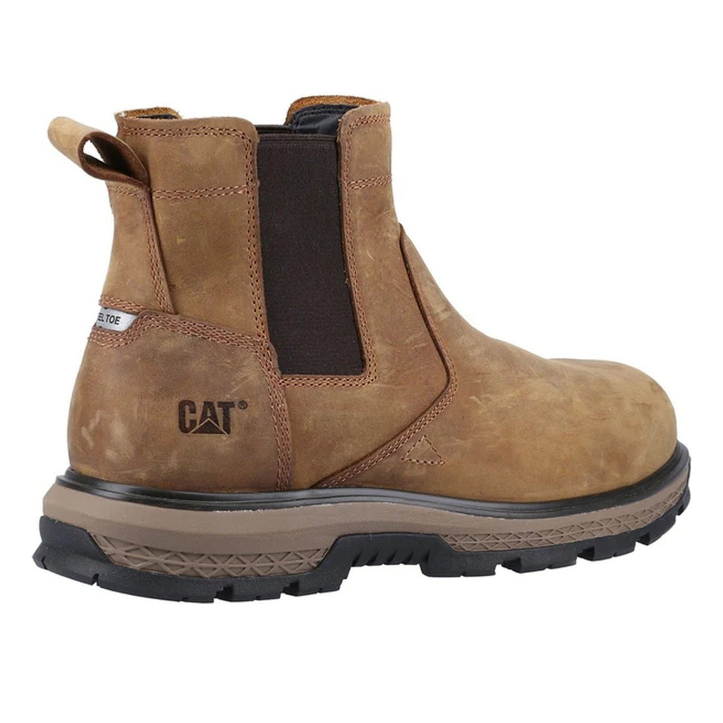 Pyramid - Side - Caterpillar Mens Exposition Leather Safety Boots