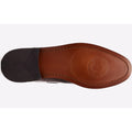 Burnt Brown - Lifestyle - Base London Mens Satire Leather Oxford Shoes