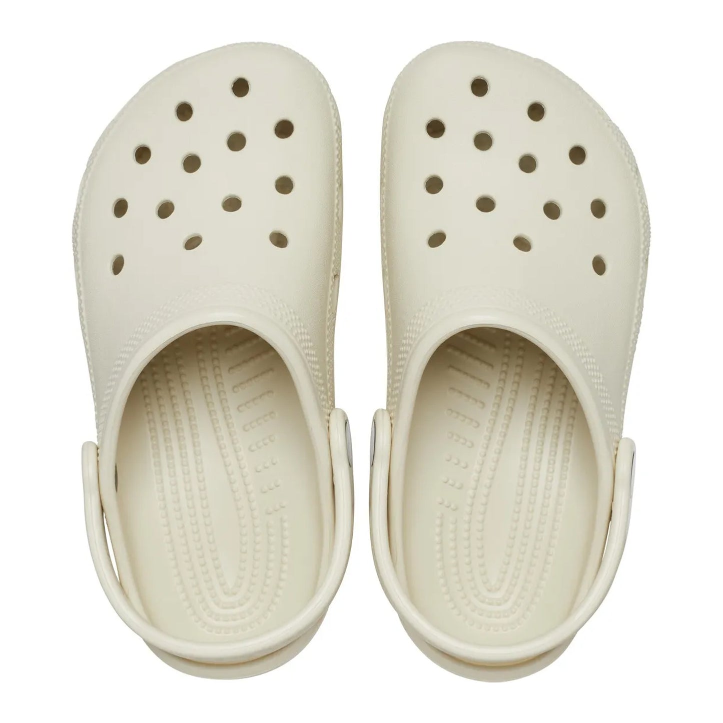 Bone - Side - Crocs Unisex Adult Classic Clogs