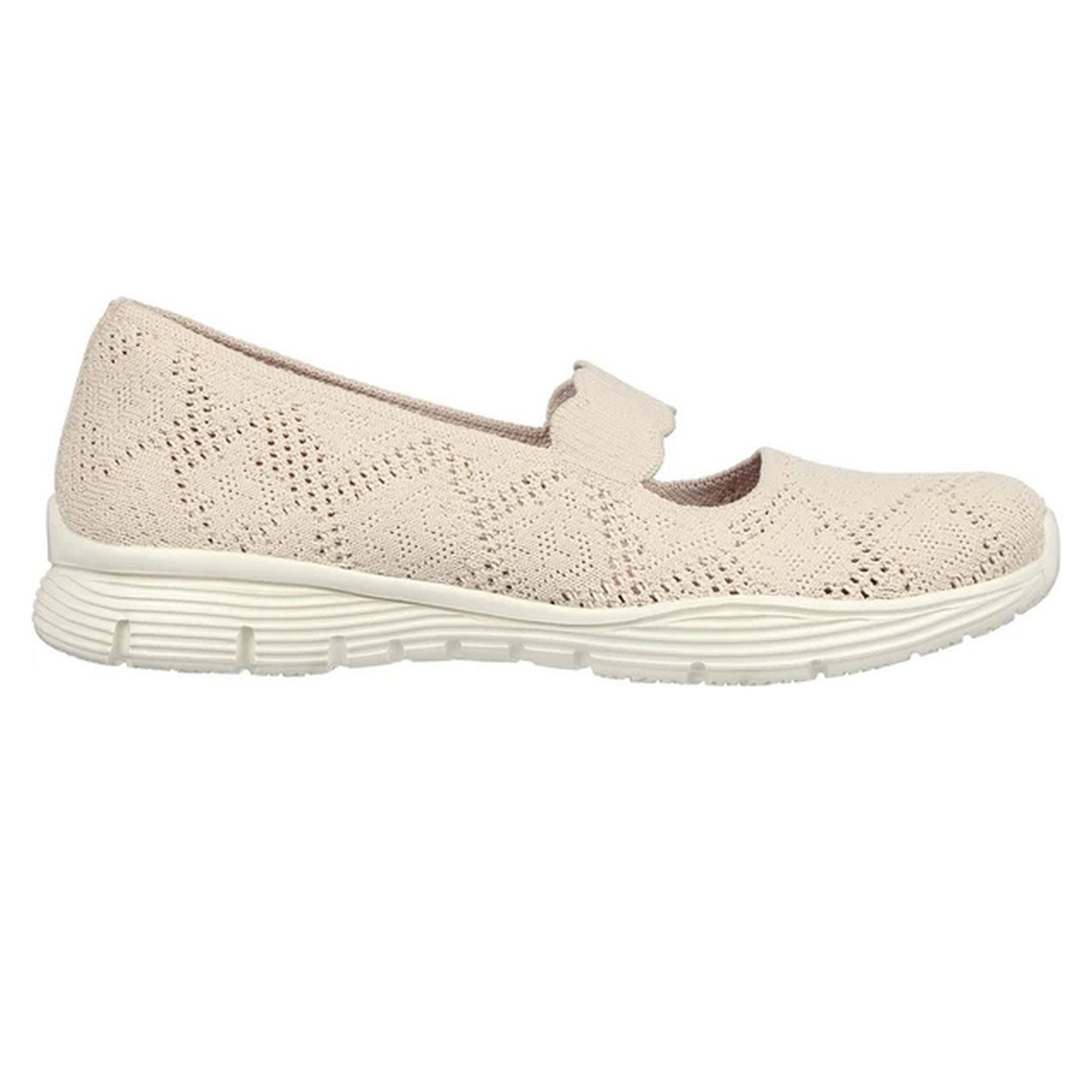 Light Pink - Back - Skechers Womens-Ladies Seager Trainers