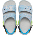 Deep Navy - Side - Crocs Childrens-Kids All Terrain Topographic