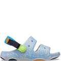 Deep Navy - Close up - Crocs Childrens-Kids All Terrain Topographic