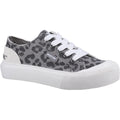 Grey - Front - Rocket Dog Womens-Ladies Jazzin Plus Ames Trainers