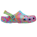 Multicoloured - Back - Crocs Unisex Adult Marble Effect Classic Clogs